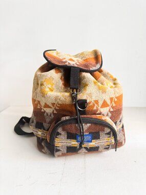 Pendleton Wool Southwestern Print Mini Backpack